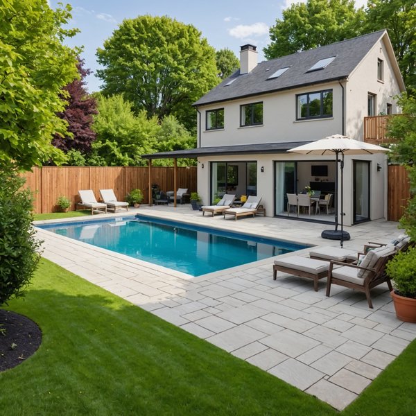 Améliorez Votre Bien-être Familial : Les Multiples Avantages d'Une Maison Avec Piscine et Jardin Expliqués!